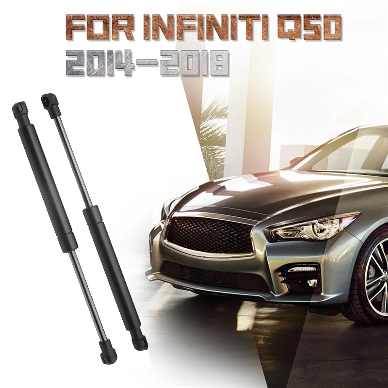 

2Pcs For Infiniti Q50 2014 2015 2016 2017 2018 Rear Trunk Tailgate Lift Support Struts Spring Shock Gas Strut Car Accessories