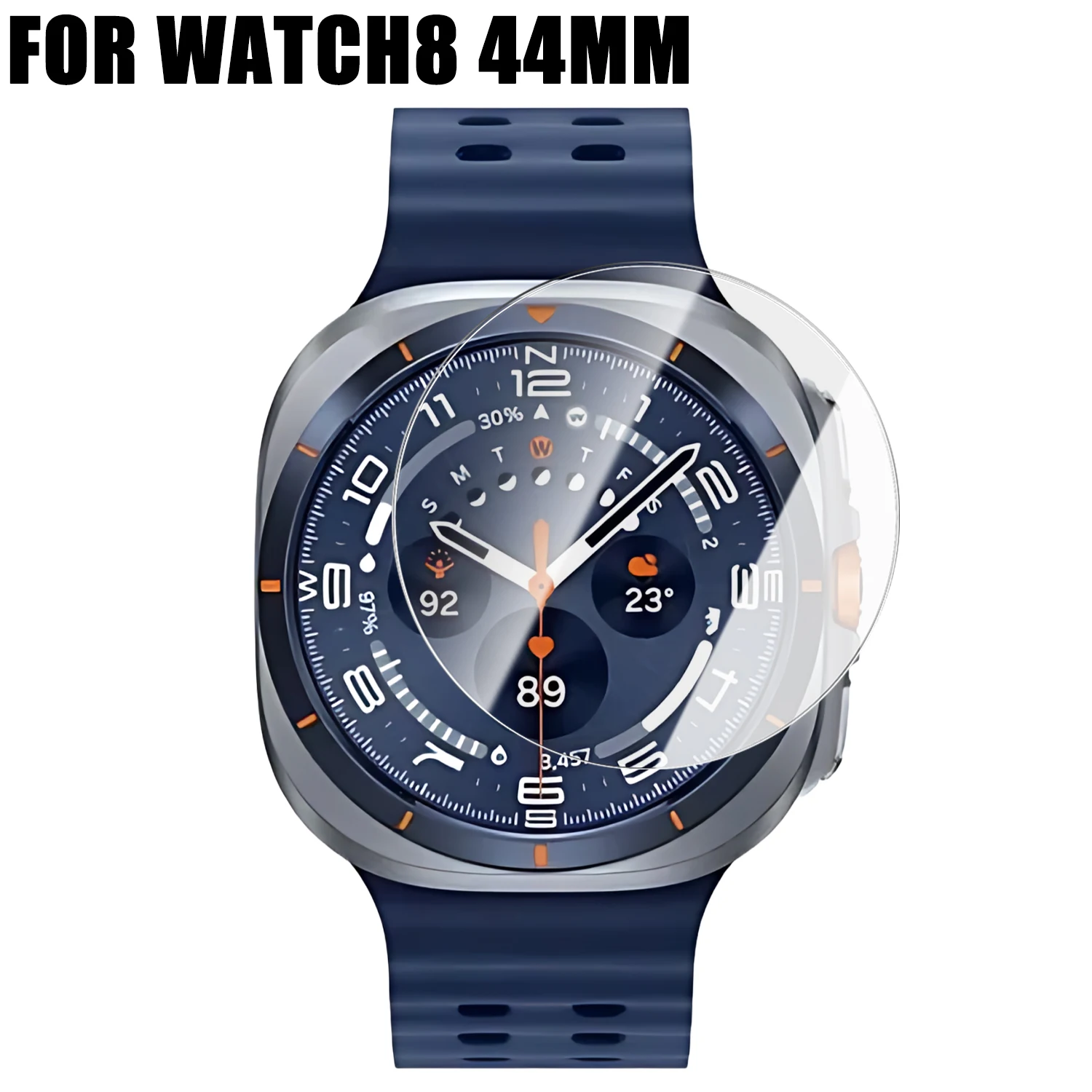 Premium Tempered Glass Screen Protectors for Smartwatches - 9H Hardness