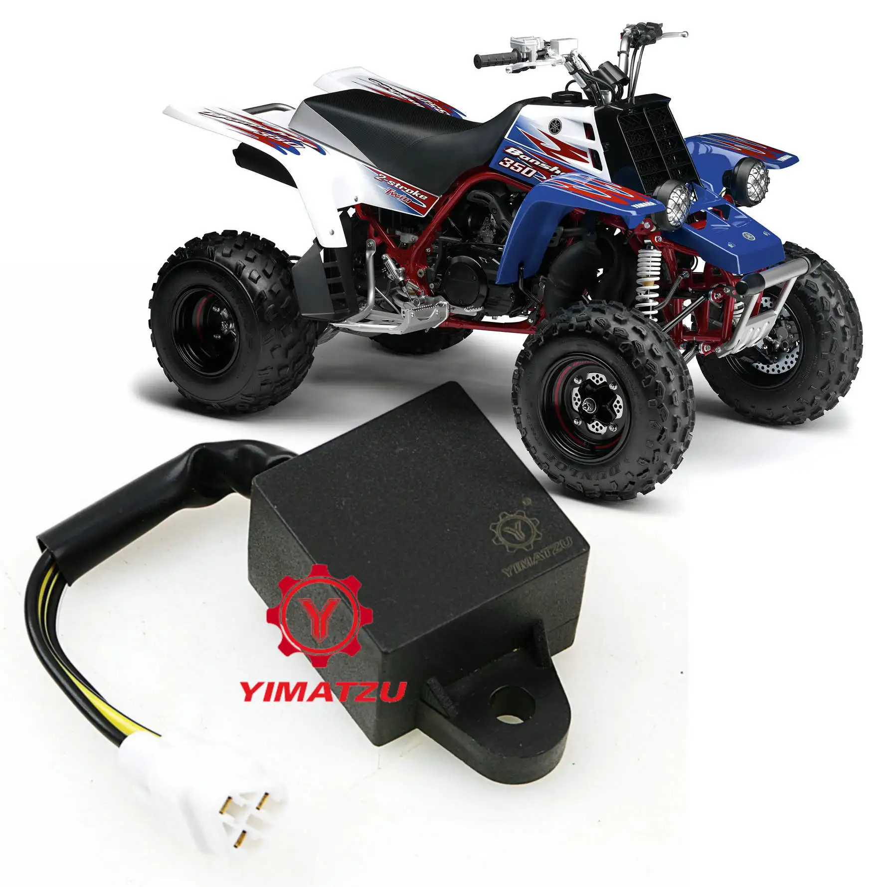 Mutter Achse Für Dura Blue Yamaha Banshee YFZ350/ Blaster YFS200 Quad Posi Locks