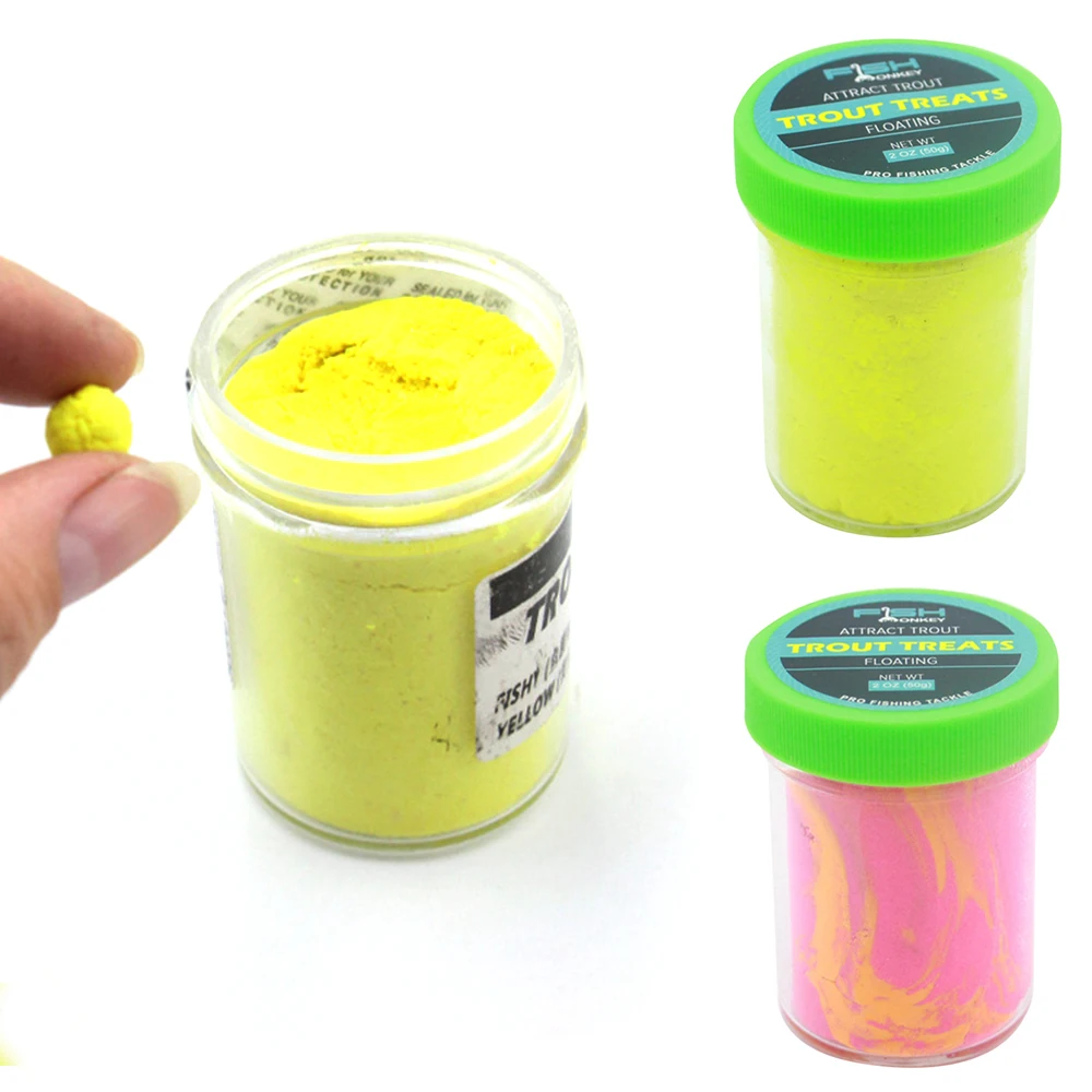Pâte à truite et carpe colorée flottante - Appât dough souple pour pêche aux leurres