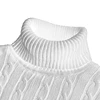 New Turtleneck Sweater Casual Men's Rollneck Knitted Sweater Keep Warm Men Jumper Woolen Sweater 5