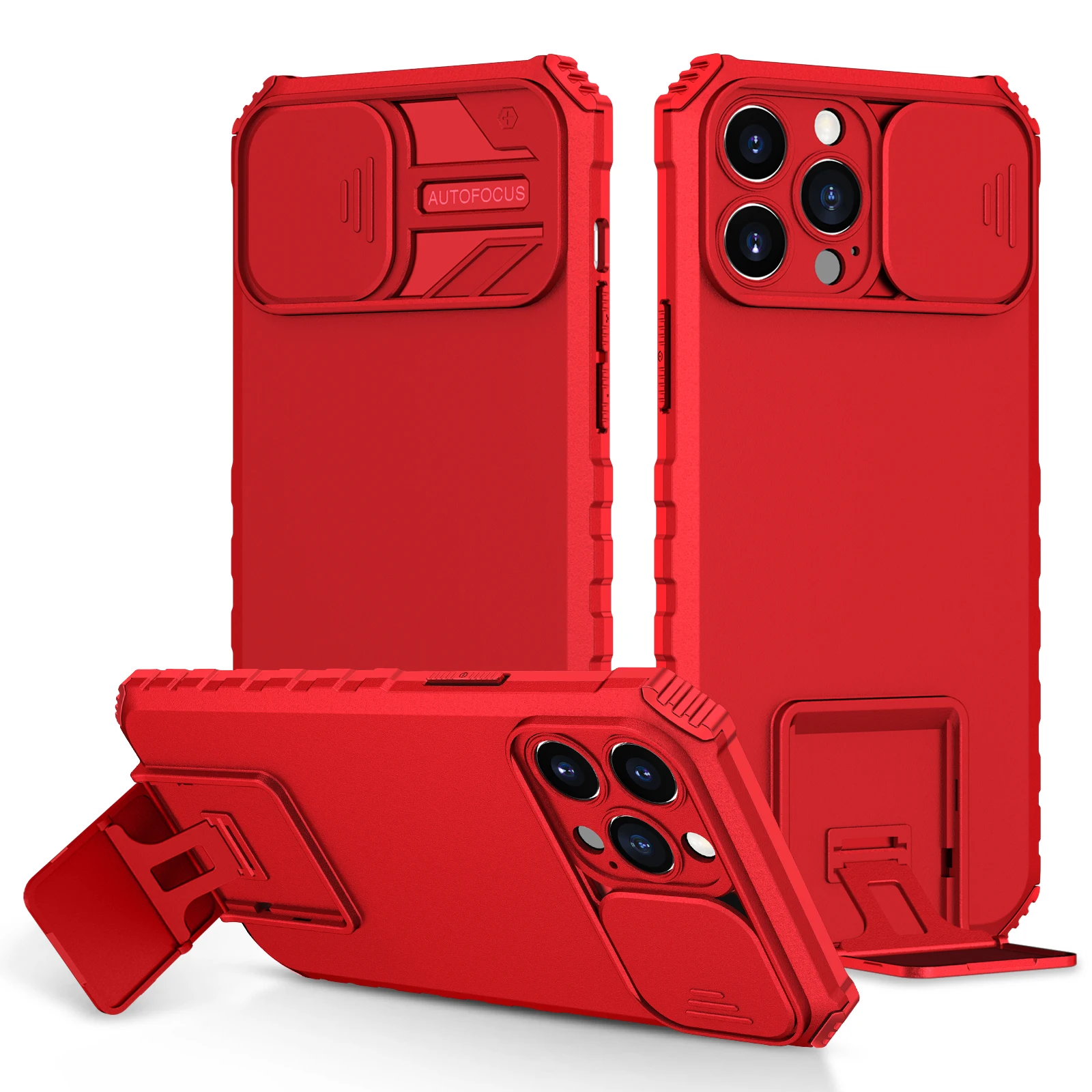case iphone 13 pro max Shockproof Stand Ways Case For iPhone 14 13 12 11 Pro Max XR XS MAX 8 7 Plus Built Slide Armor Military Rugged Protecte Covers best cases for iphone 13 pro max
