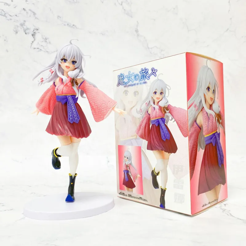 Compre Bruxa Errante: A jornada de Elaina PVC Anime bonecos de ação modelo  brinquedo