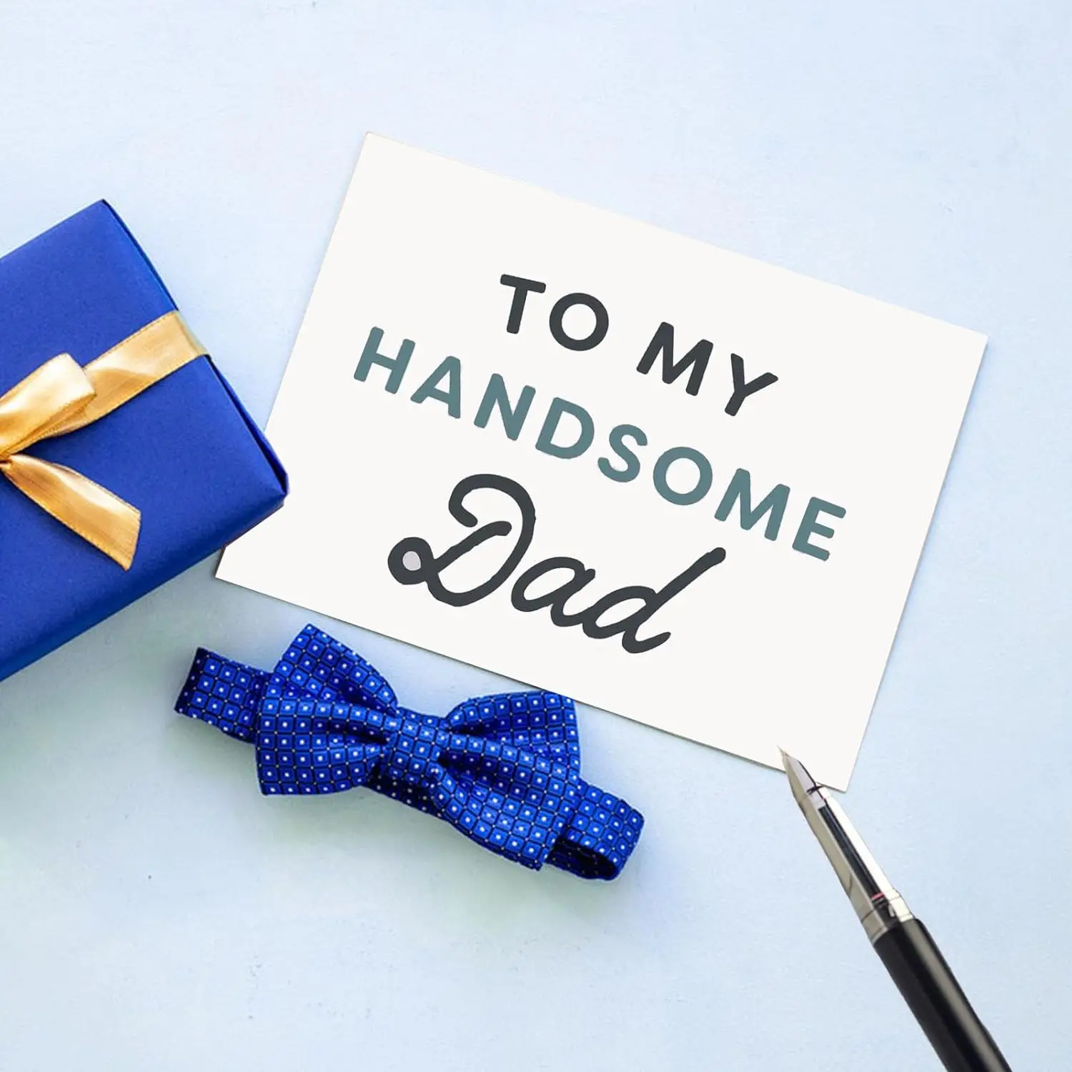 Happy Fathers Day Card 3D Pop Up Card for Dad Papa, Gift for Men, Husband, Grandpa- Includes Envelope and Note Tag