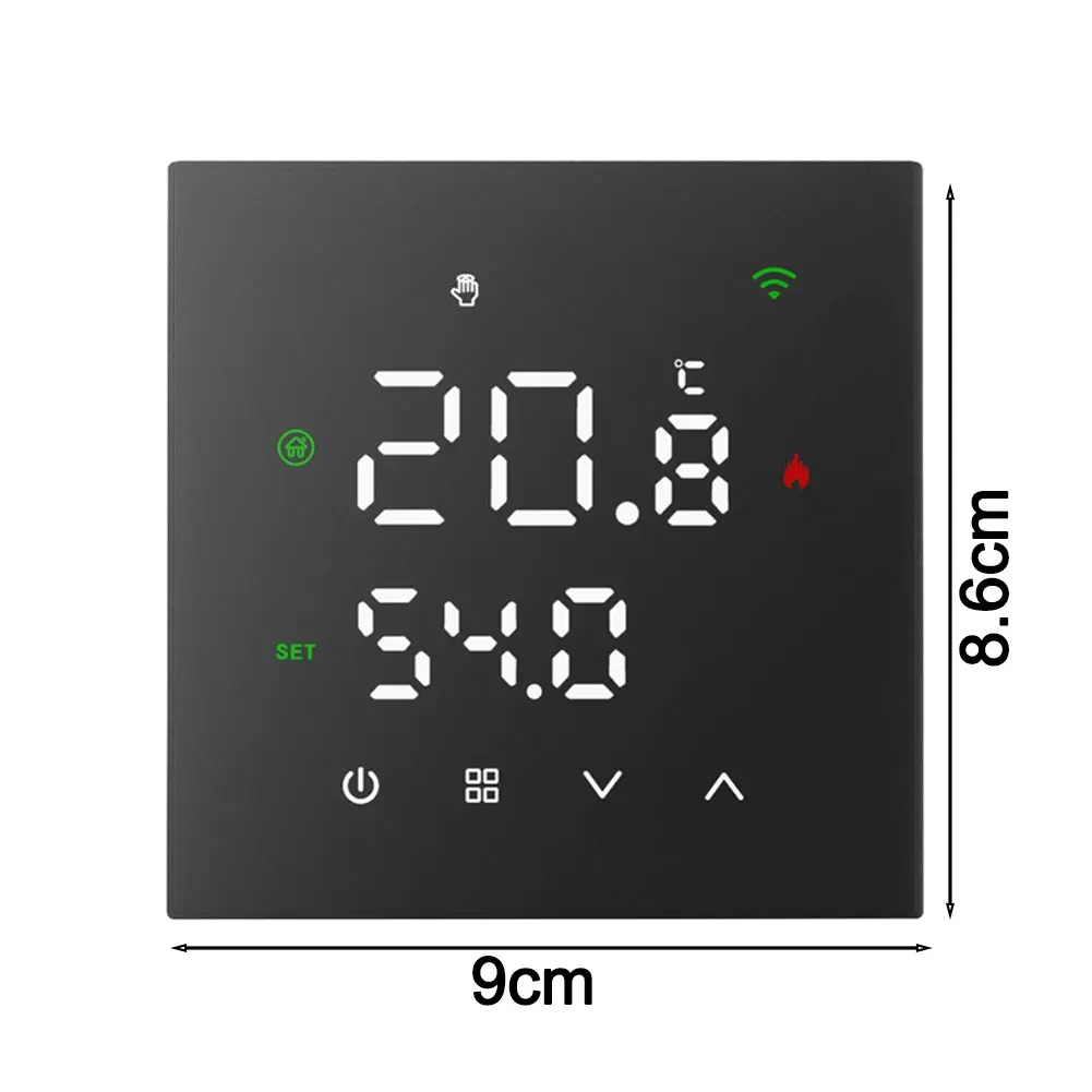 Tuya WiFi 실내 온도 컨트롤러용 Zigbee 온도 조절기 물 바닥 난방 가스 보일러는 Google 홈용 Alexa와 함께 작동합니다.