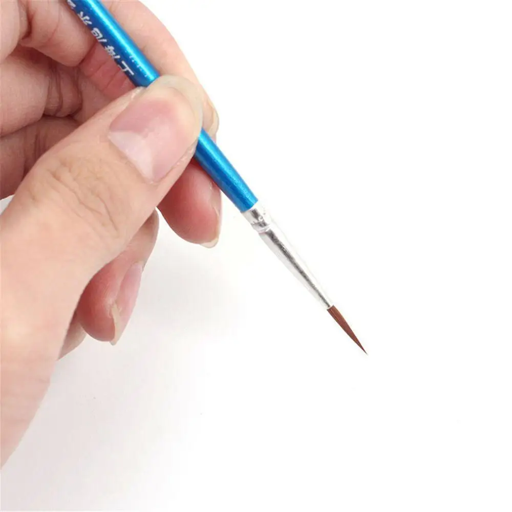 10 Pcs/Lot Point Line Drawing Pen Artist Paint Brush Nylon Hair Pen Fine Tip Fondant Cake Decorating
