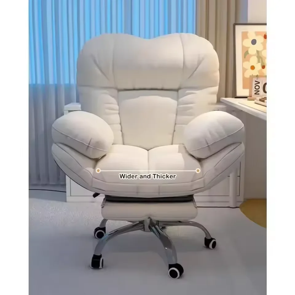 Dark Gray Recliner Gaming Chair - Home Office Desk Chair with Lift, Comfortable Armchair for Living Room & Bedroom 5