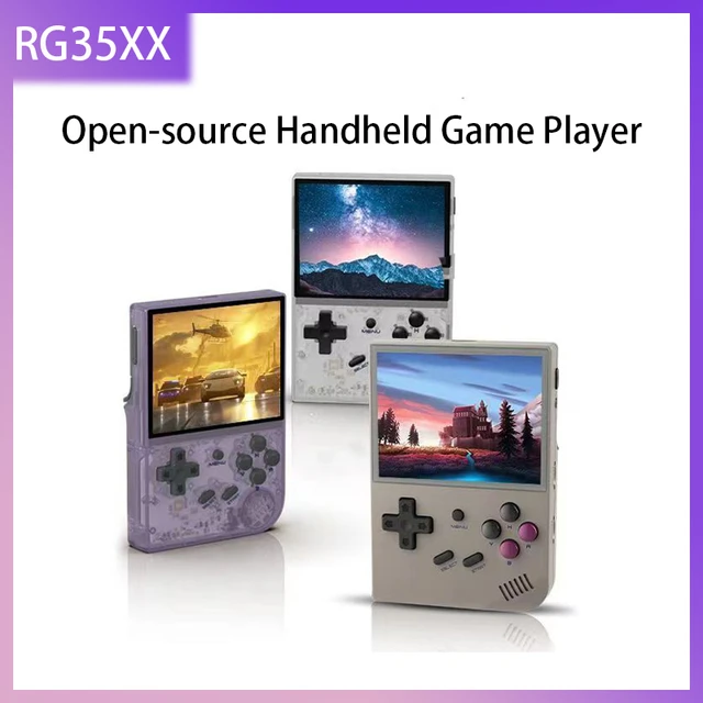 Anbernic RG35XX Plus Portable Retro Handheld Console 3.5-inch IPS Linux  System 2.4G Wireless and Wired Controller Birthday Gift - AliExpress