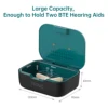 Hearing Aids Dryer Dehumidifier Led Uv Drying Case Timing and 2 Temperature Mode Optional Hearing Aid Maintenance Care Accessory 6