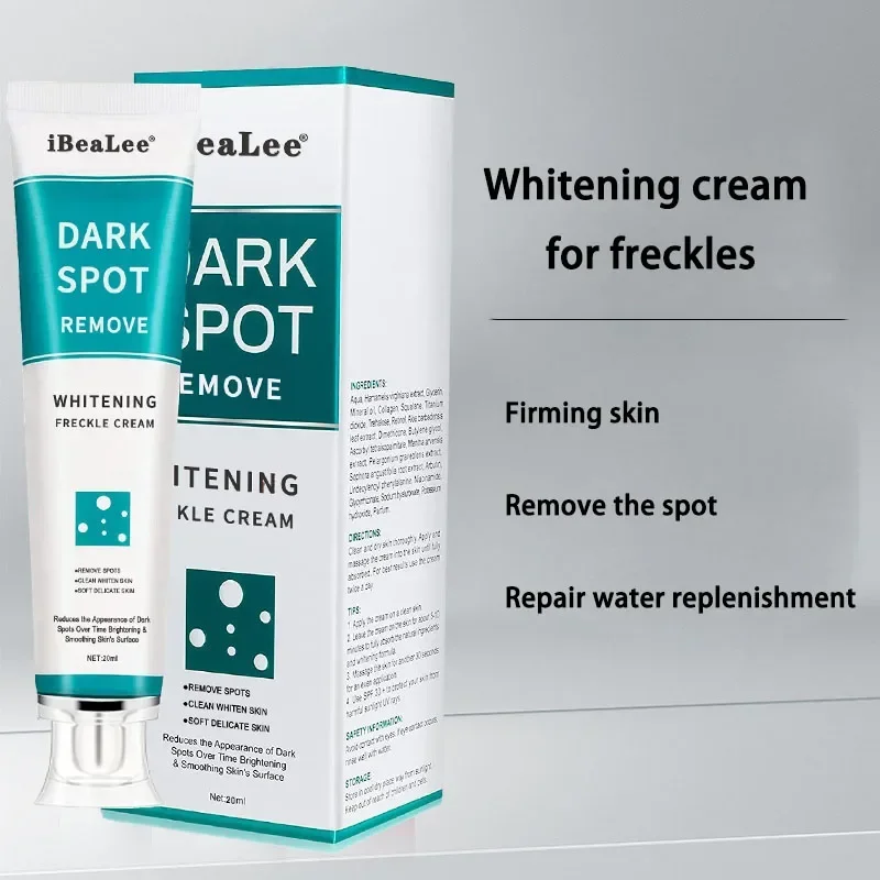 

Whitening Face Freckle Removal Cream Lightening Spots Brightening Skin Mild Chloasma Removal Age Spot Melasma Fade Dark Pigments