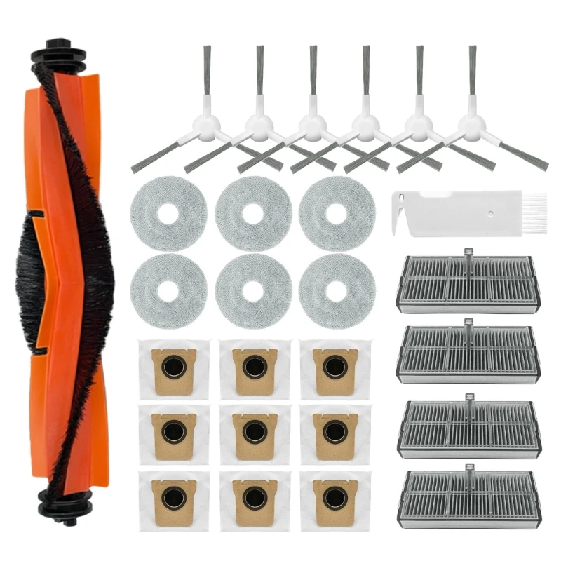 

Replacement Part for M30S Brush Side Brush Filters HEPA Filter Mopping Pad