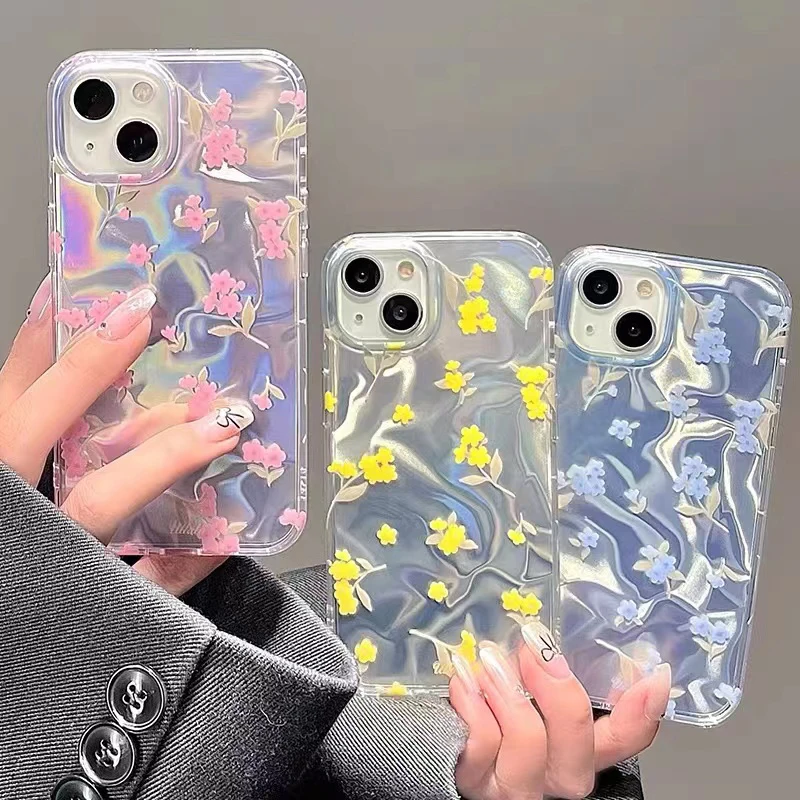 Sakura Bowknot Cat Polka Dot Phone Case