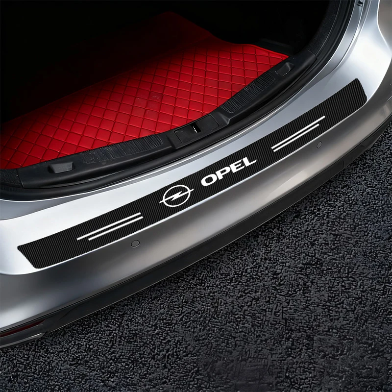 Opel Astra j Insignia Astra g Corsa Zafira b Mokka Vivaro Meriva 용 고품질 탄소 섬유 자동차 도어 씰 프로텍터 스티커