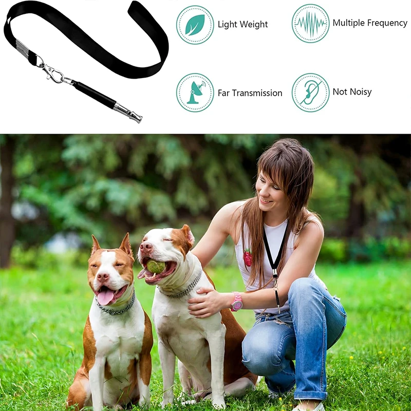 Dog Whistle for Stop Barking Professional Dog Whistles Puppy Ultrasonic Bark Control Training Tools Pet Training Accessories