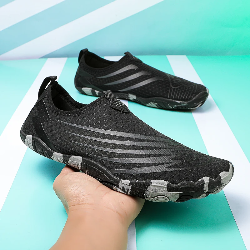 Summer Outdoor Beach Aqua Shoes Quick Drying Anti-Slip Aqua Breathable Durable Stream Tracing Shoes Barefoot
