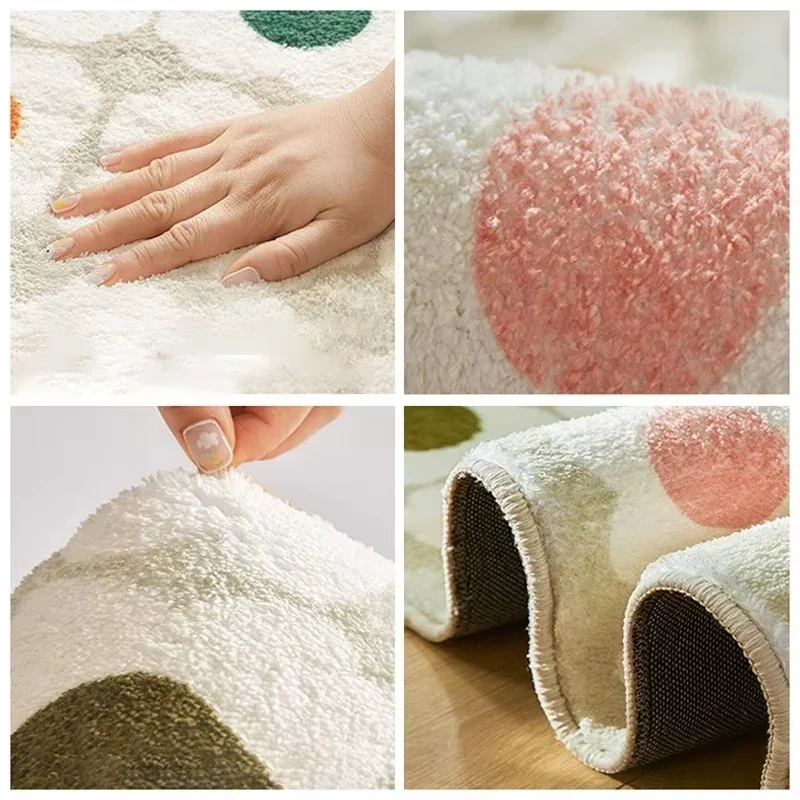Multi Color Cool Rug Soft Flannel Home Decor Modern Rug Fashion Decor Cool Gift