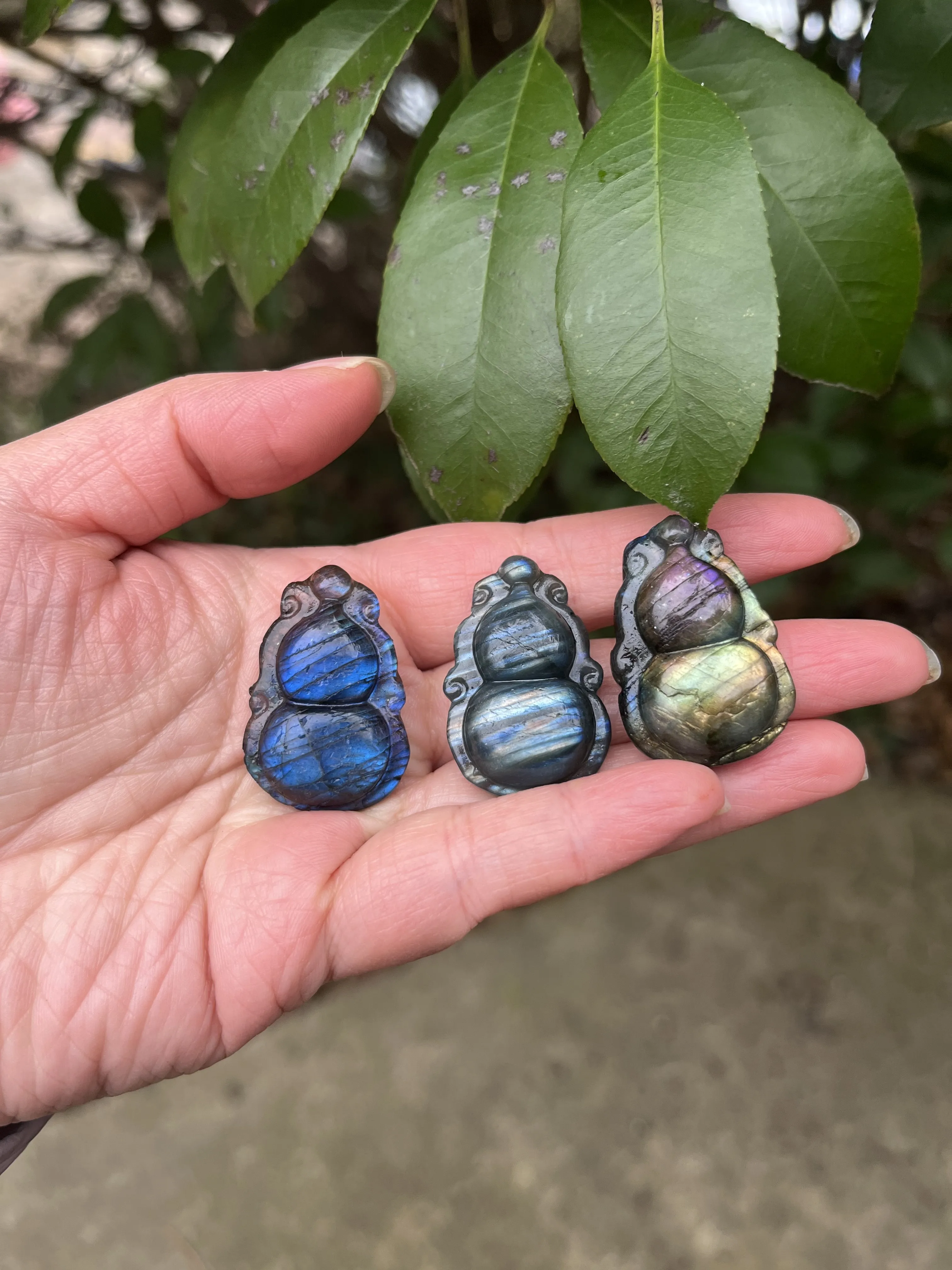 Diy Natural Elongated Stone Raw Stone Carved Polished Pieces Men's And Women's Pendant Accessories Jewelry
