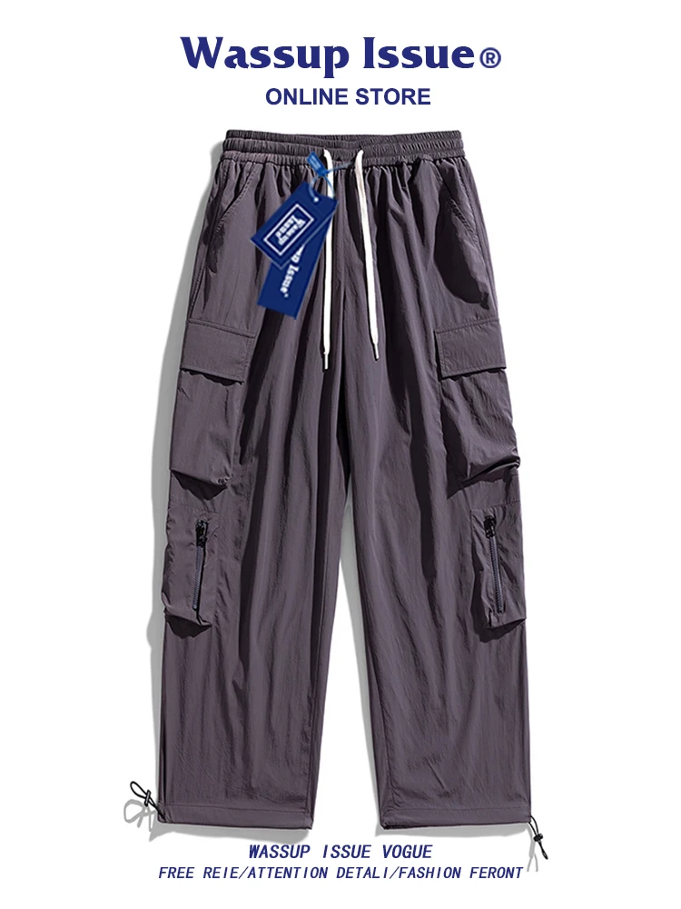 

WASSUP ISSUE Casual Pants Workwear