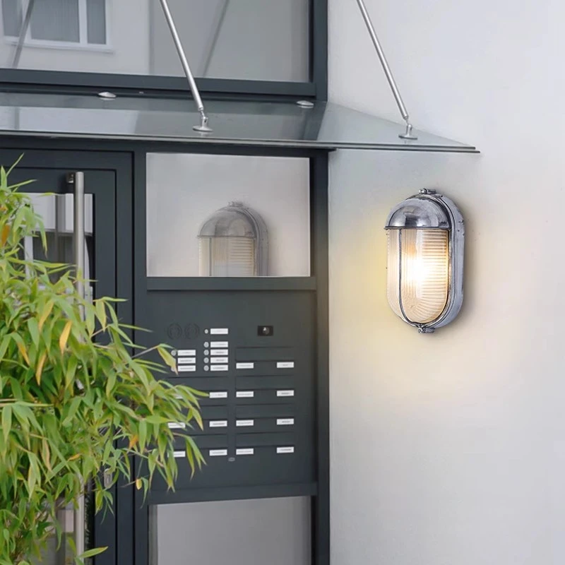 Outdoor Retro LED Wall Lamp Image 18