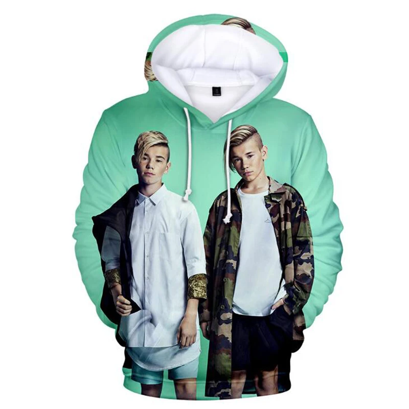 

Marcus and Martinus Hoodie 3D Print boy/girls Hoodies Oversized women/mens Casual Sweatshirt Harajuku Long Sleeve kids Hooded