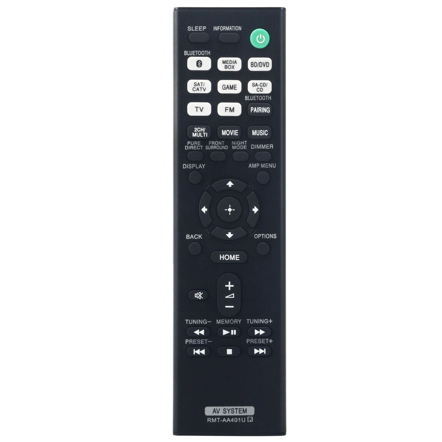 

Пульт дистанционного управления для Sony AV, многоканальный ресивер, RMT-AA401U SAWX9000F SAXF9000F