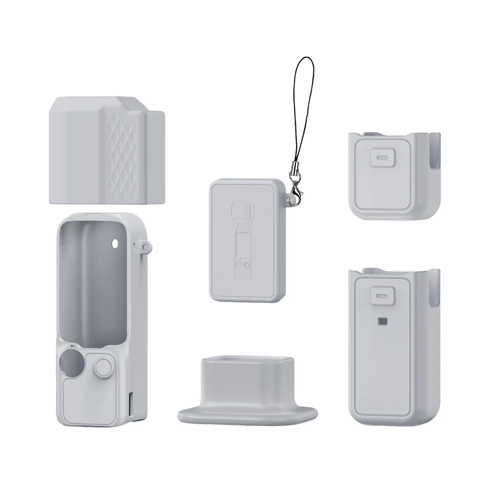 Housse Silicone DJI Pocket 4 - Protection Anti-Rayures et Chocs