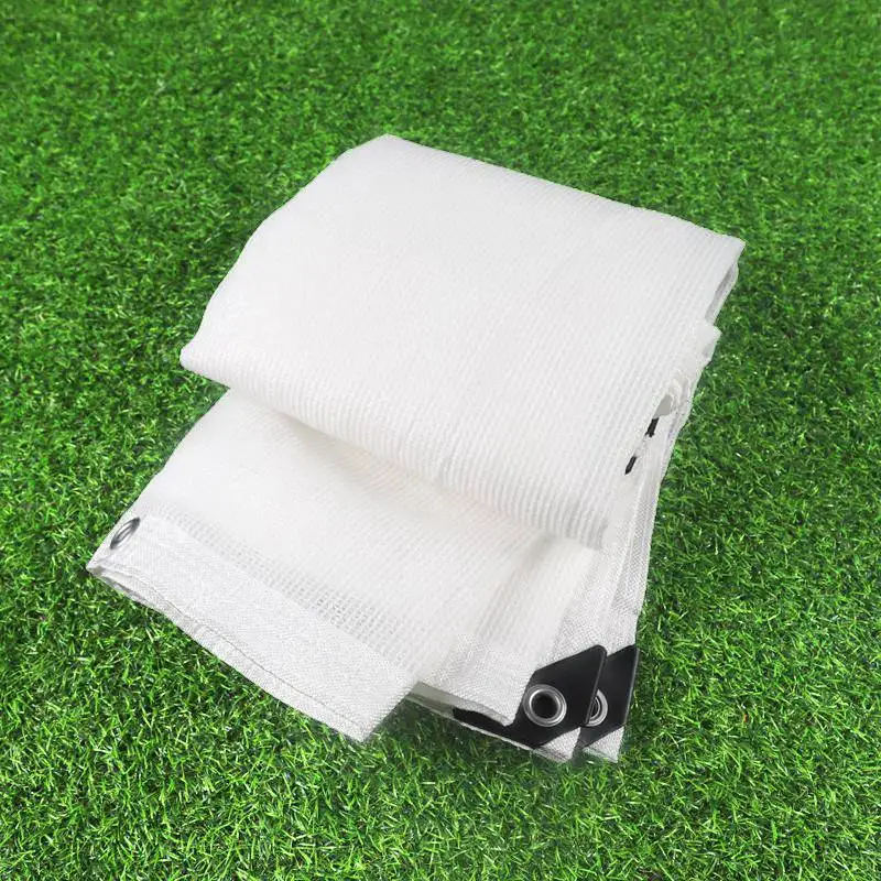 80% Shading White Sunshade Net Outdoor Camping Awning Garden Pergola Sun Shelter Swimming Pool Shading Sail Car Shed Sun Canopy