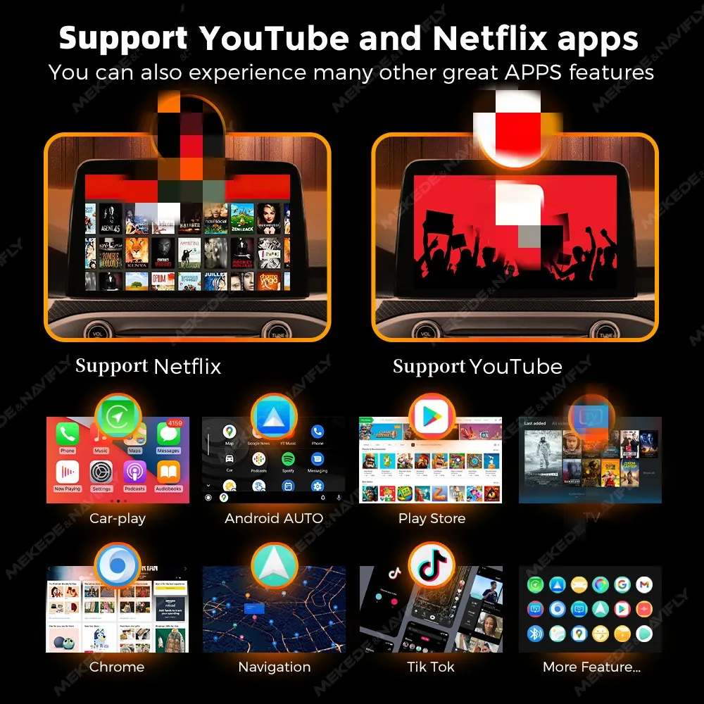 ȵ̵ 11 ý AI BOX  ī÷, ȵ̵ GPS ̼, 4G BT , ÷  ÷, Ʃ, ø, IPTV,  ƽ