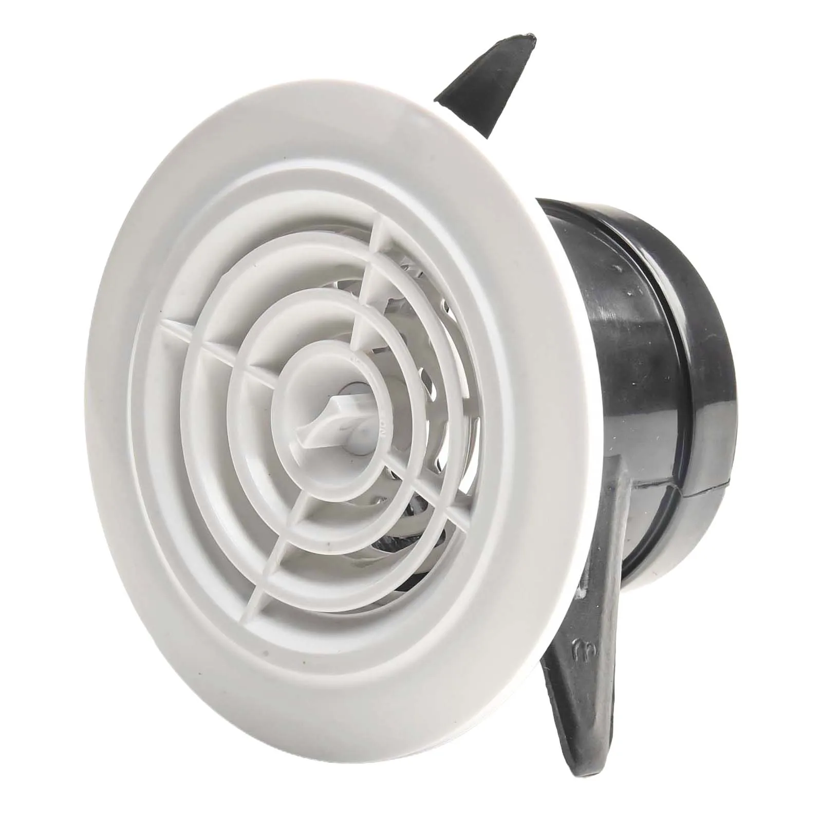 1Pc Round Air Vent Louver Grille Cover Outlet Adjustable Exhaust Vent Ducting Ventilation Grilles 3Inch Air Cover For Home