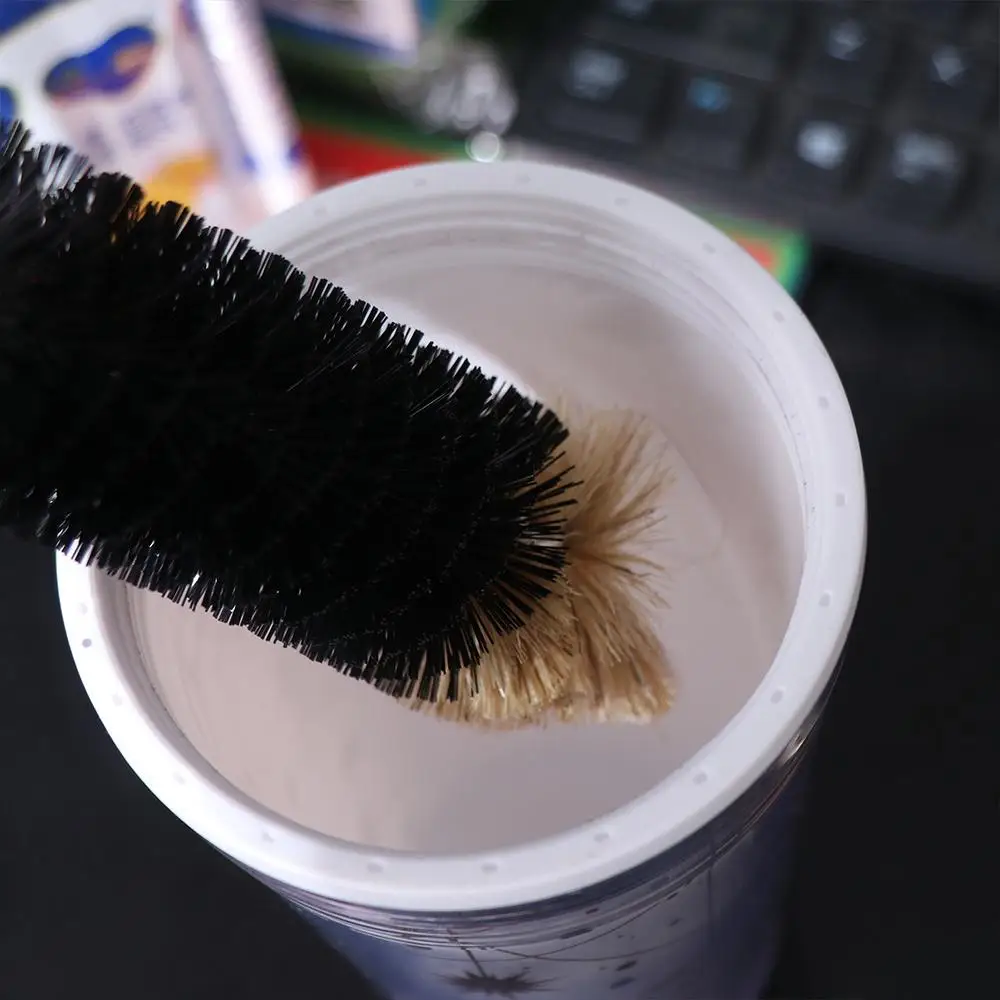 Sanitary Versatile Plastic Cleaning Brush Nylon Food Grade Glass Cleaner Milk Bottle Brush Cup Scrubber Cleaning Tool