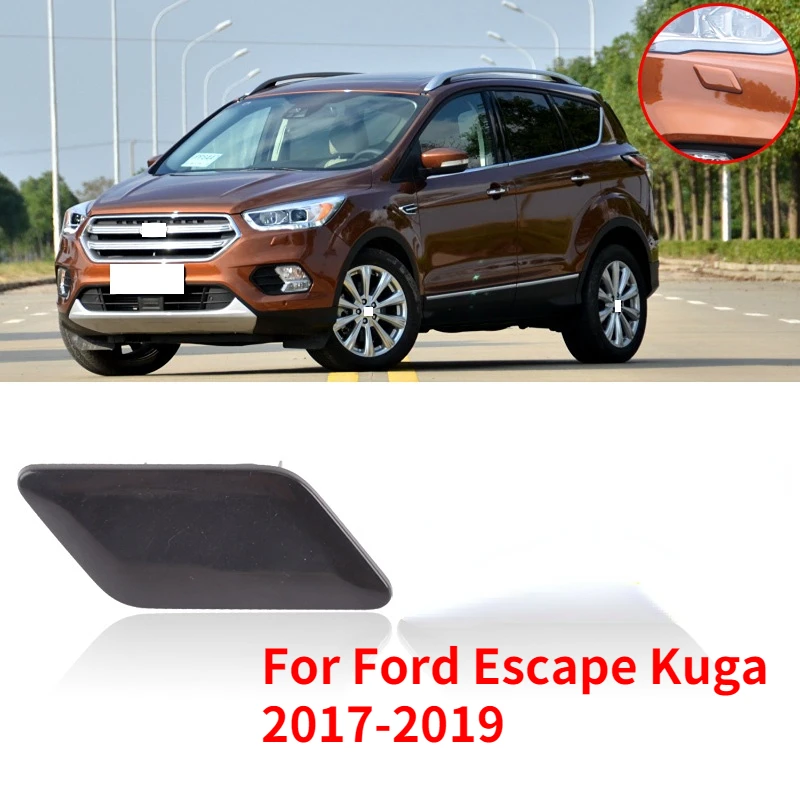MTAP Scheinwerfer Waschanlage Düse Abckung Kappe Vorre Scheinwerfer Wasser Spray Jet Ckel Für Ford Für Kuga Flucht 2017 2018 2019 2020