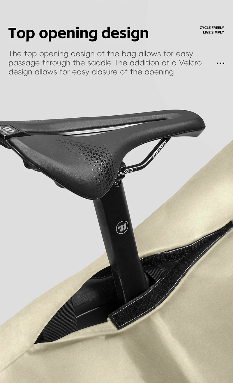 WEST BIKING Tragbare MTB Rennrad Tragetasche für 27,5 Zoll 700C Reise Fahrrad Aufbewahrungstasche Fahrrad Outdoor Radfahren Fahrrad Zubehör – Detail 9