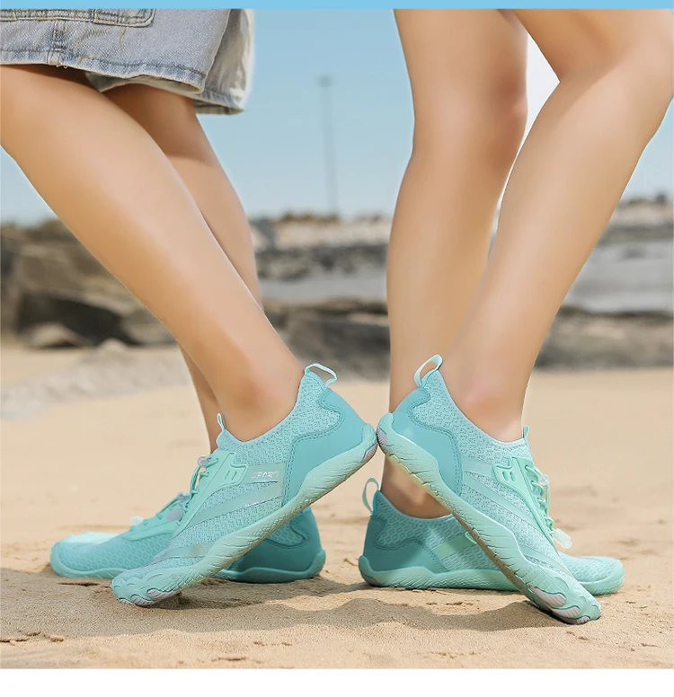 Large Size Unisex Outdoor Aqua Shoes Couples Vacation Seaside Barefoot Swim Shoes Beach Game Shoes Indoor Fitness Yoga Shoes