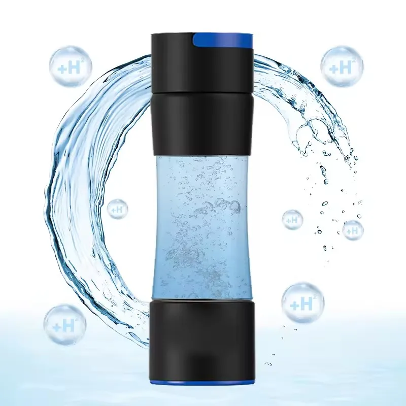 Large capacity SPE electrolysis technology absorbent and drinkable hydrogen water bottle hydrogen water cup alkaline water generator