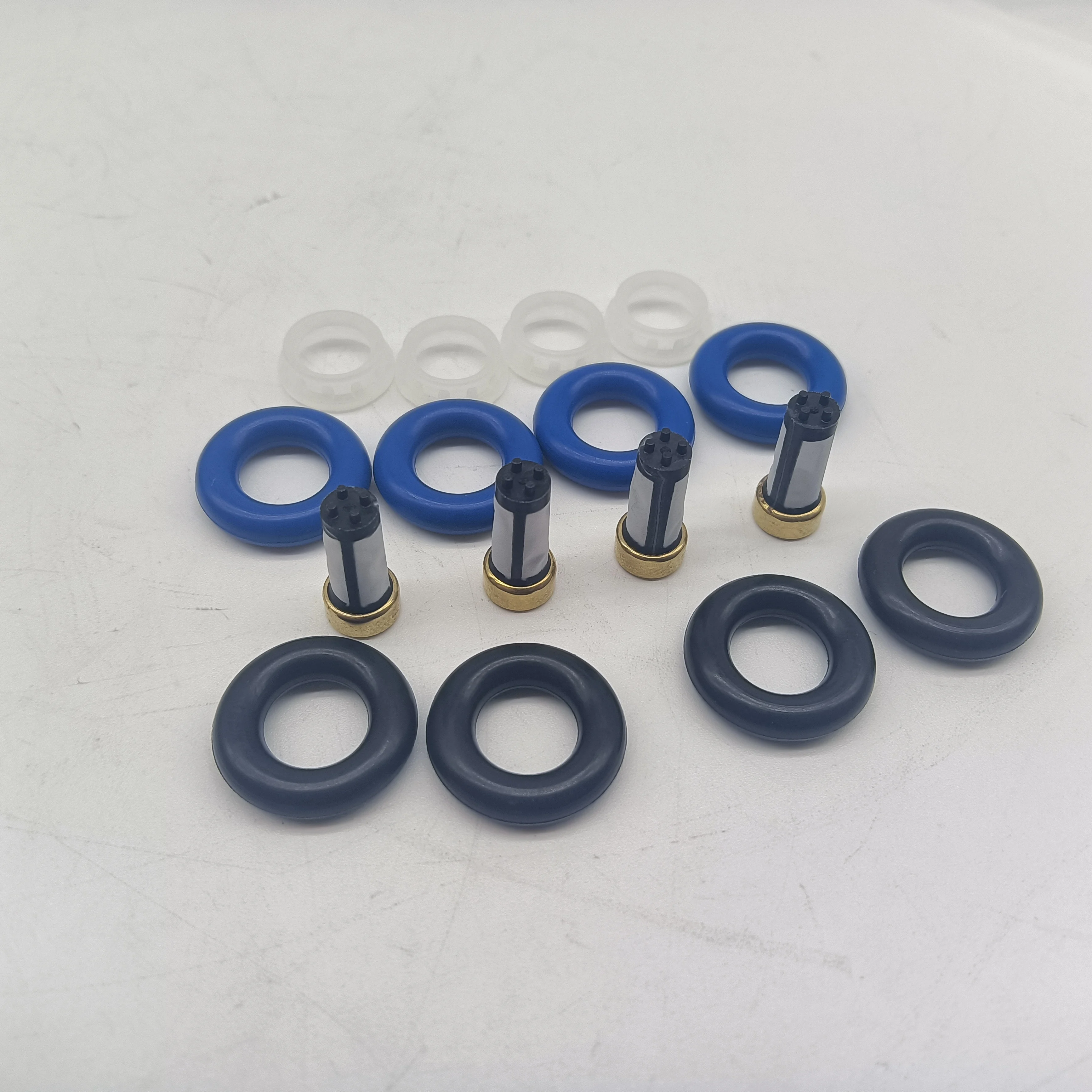 Injector Repair Kits Micro Filter Oring for MAZDA/FORD Focus 2 DA 2005-2008 4 Sets 1149958 0280156154 LF0113250A 4807883