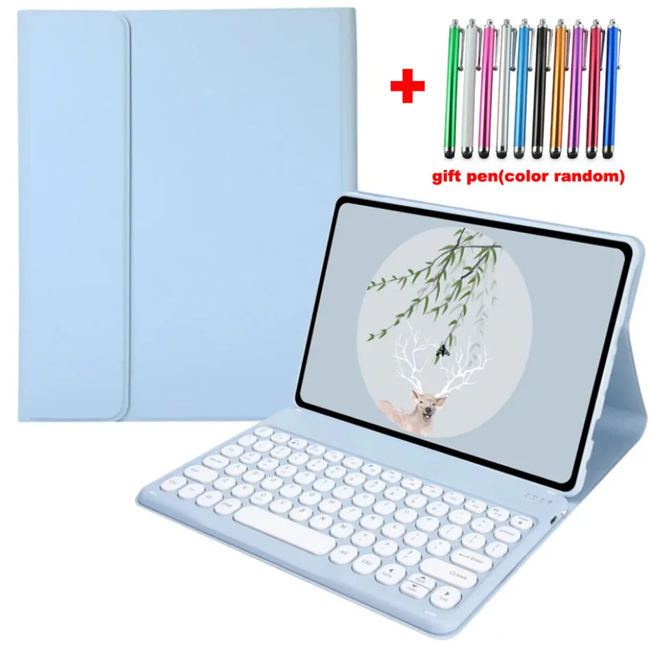 

Съемная клавиатура для Lenovo Tab P11 Pro J706F J716F, кожаный чехол для Lenovo Tab P11, чехол для сенсорной клавиатуры J606F J607F