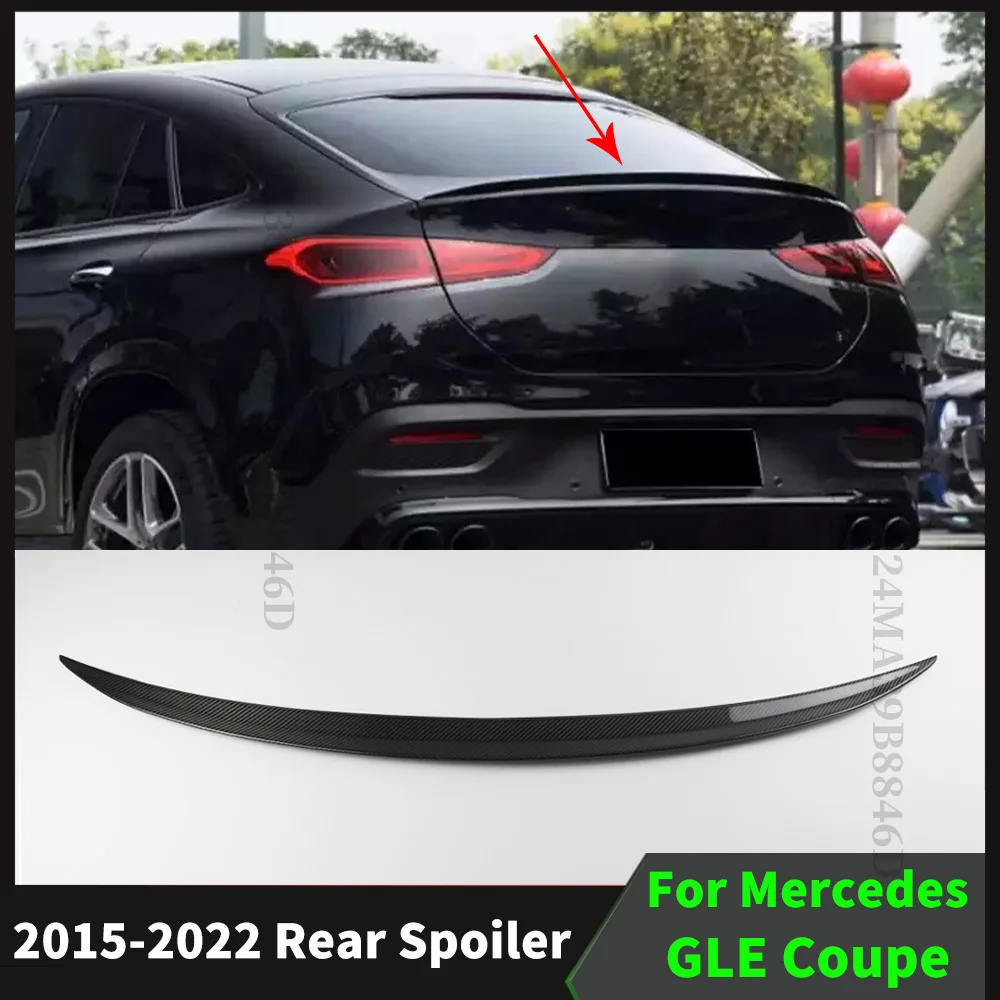 

Air Deflector Boot Lip Rear Trunk Spoiler Wing For Mercedes C292 W292 Benz GLE Coupe W166 W167 C167 2015-2022 350 400 320 450