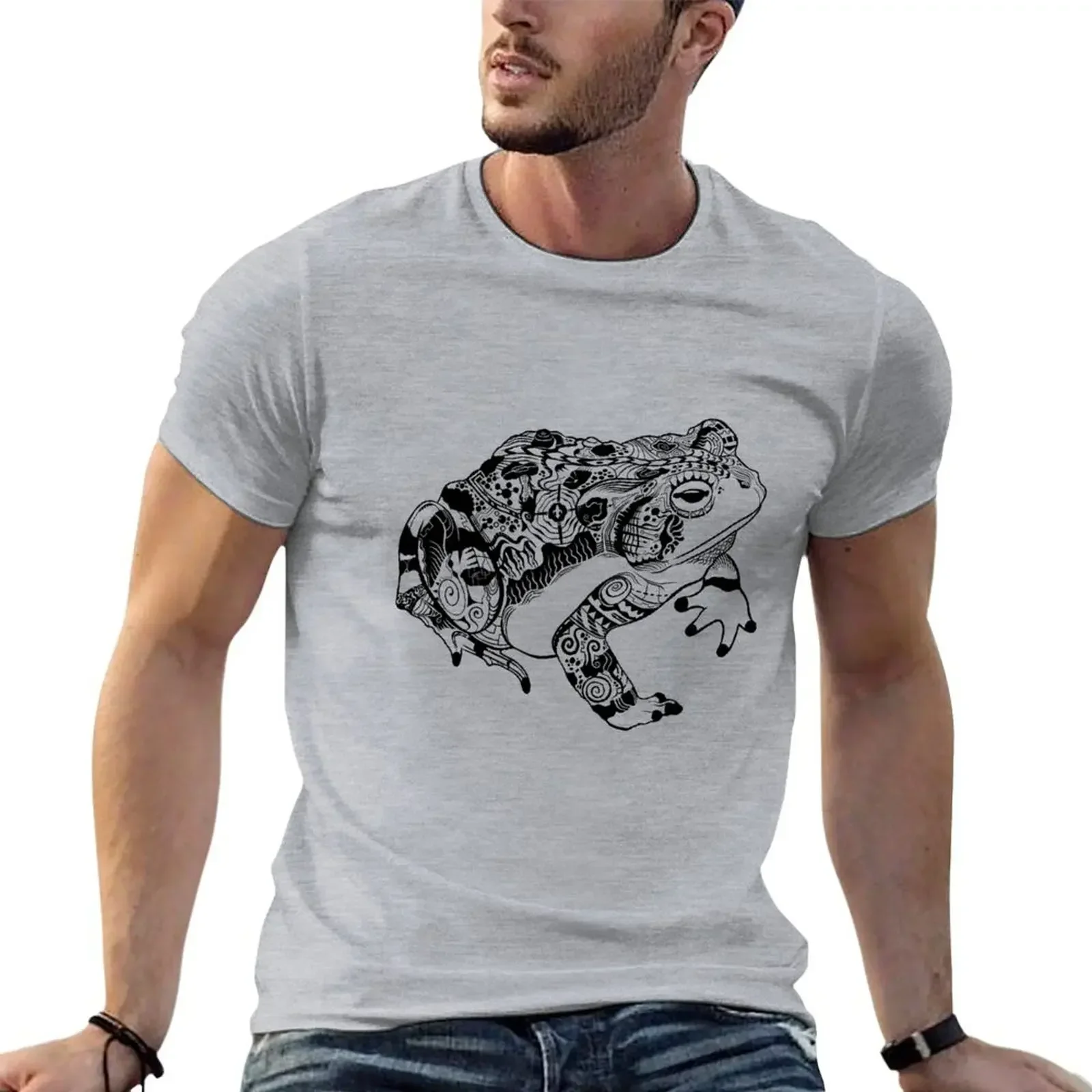 Hypynotize (Rospo) T-Shirt Camicetta Vestiti Anime Vestiti Vintage Vestiti Da Uomo