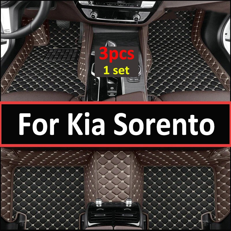 

Автомобильные коврики для Kia Sorento Seven сиденья 2009 2010 2011 2012 под заказ, подкладки для ног, чехол, аксессуары для интерьера