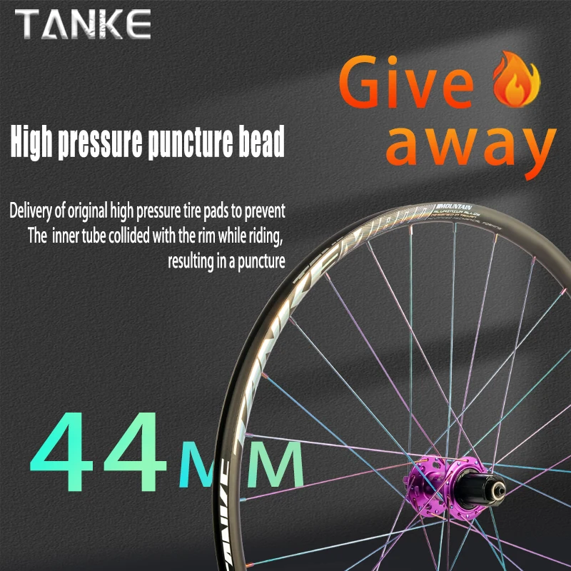 TANKE MTB Bike Wheels 26 27.5 29er BOOST Bicycle Wheelset HG