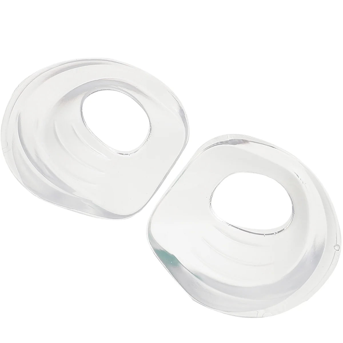 

2 Pairs Orthopedic Insoles Silicone Corrective Heel Pads for Women and Men