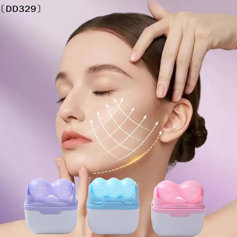 Dual Ice Roller for Facial and Eye Therapy – Puffiness, Migraine, and Minor Injury Relief