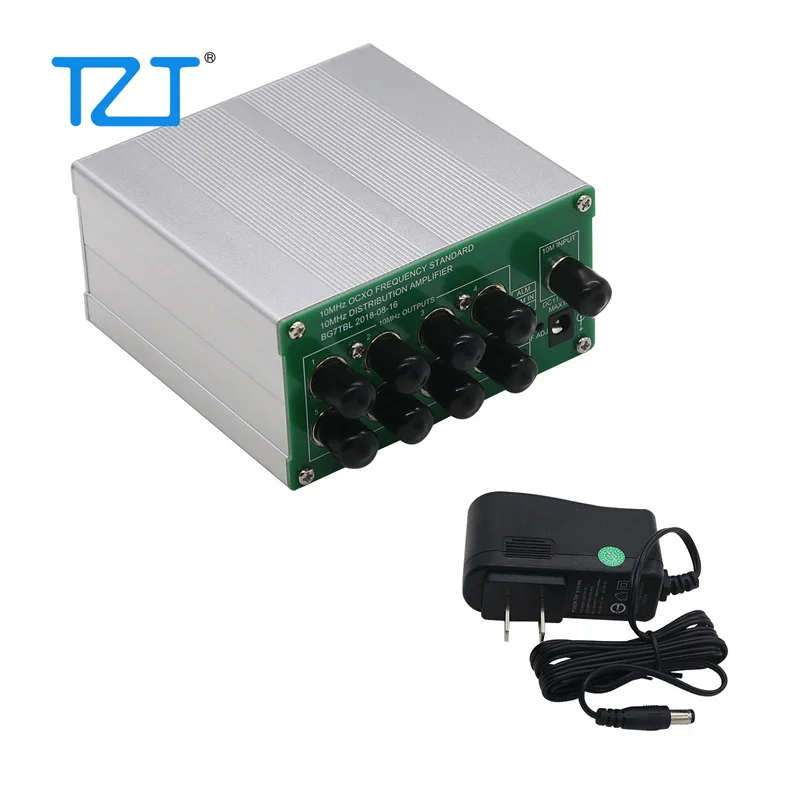 10MHz Frequency Distribution Amplifier 10MHz OCXO Frequency Clock Divider 8 Output Port frequency distribution amplifier