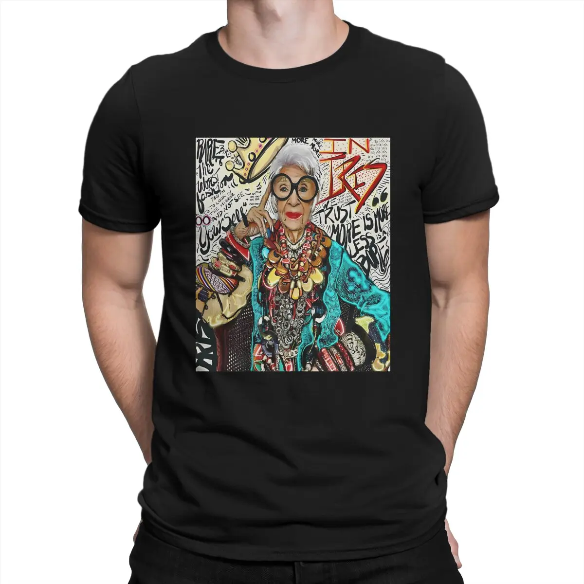 

Poster Hip Hop TShirt Iris Apfel Casual T Shirt Hot Sale T-shirt For Adult