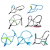 Horse Halters Braided Nylon Rope Wear Resistant Rope Halter Horse Training Tool 1