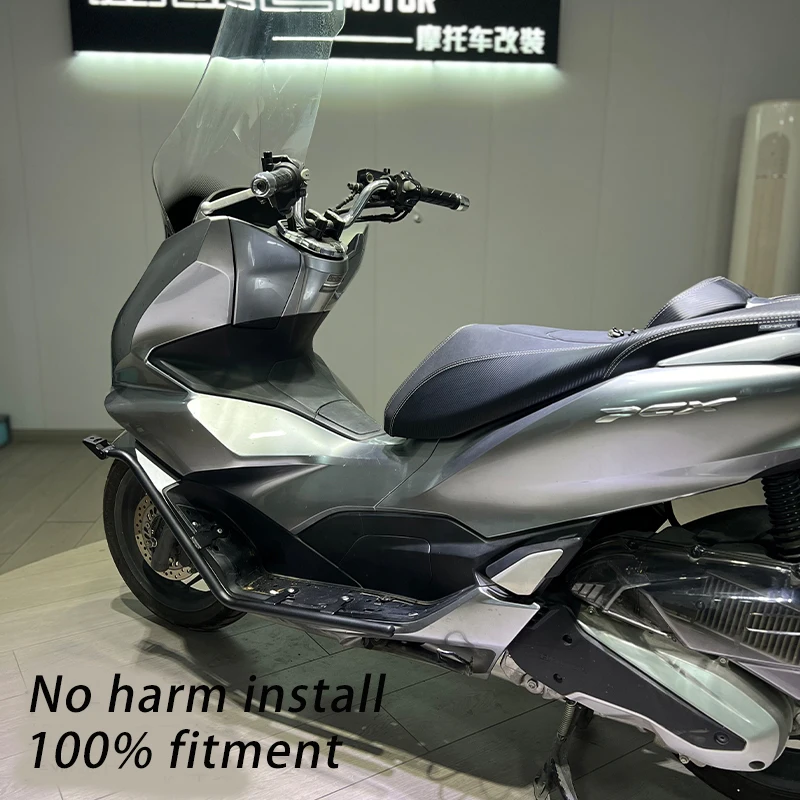 Modified motorcycle accessories PCX160 bumper with bracket Crash bumper bar Protection frame for PCX160