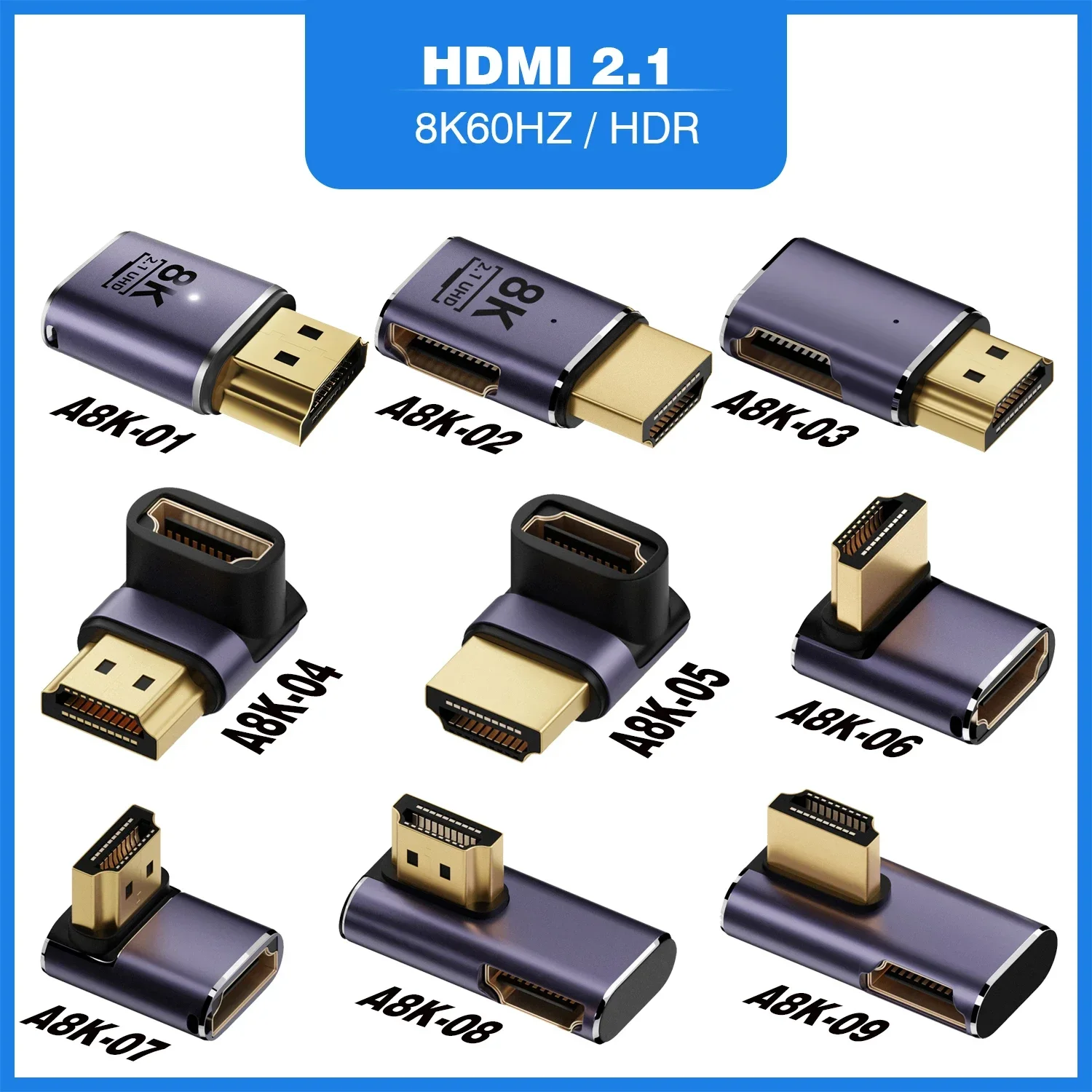 Ultra High-Speed Mini Micro HDMI to HDMI 2.1 Converter - 8K/4K Resolution Support