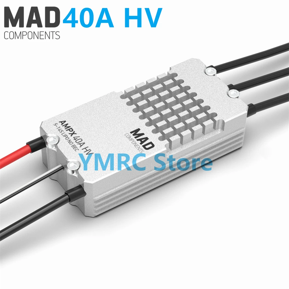 

MAD AMPX 40A 60A 80A 120A 200A 5~14S HV Brushless ESC Speed Controller NO BEC for Multi-rotors Agriculture Plant Drones UAV