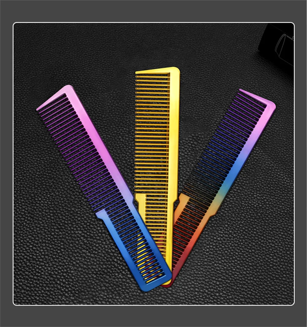 Heat Resistant Styling Tools Good Toughness High Performance Feel Comfortable Professional Hair Clipper Save Time Fading Comb
