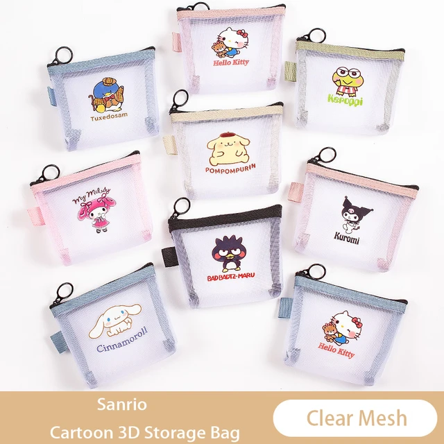 Mini sacs refermables en plastique Sanrio Personnages Sanrio